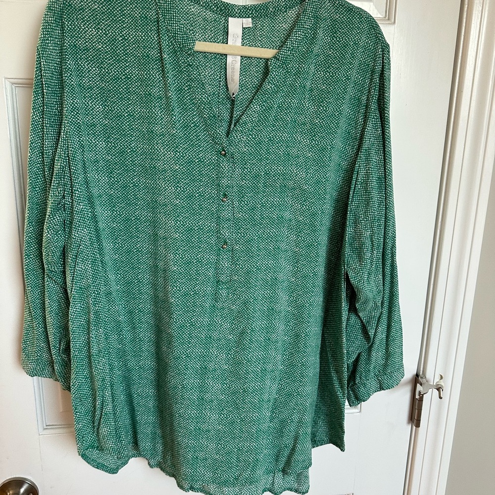 Green Women's Top